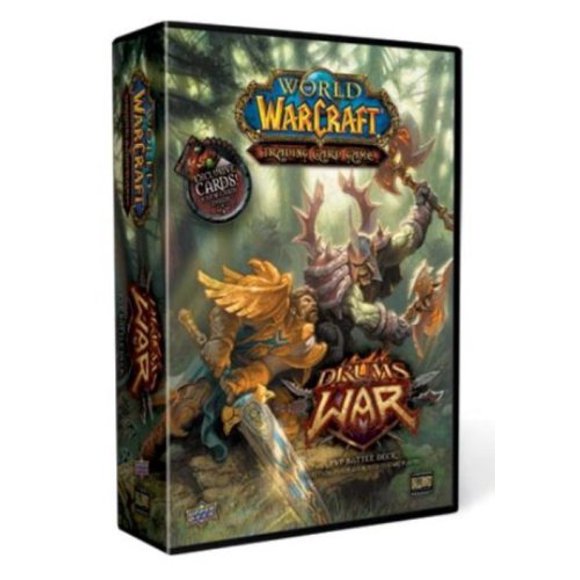 Mazos de batalla PVP de Drums of War de TCG Upper Deck de World of Warcraft