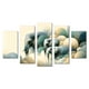 thumbnail image 1 of Cuadro decorativo Cuadros Abigail Abstracto Elefantes Familia Manada 5 piezas, 1 of 5