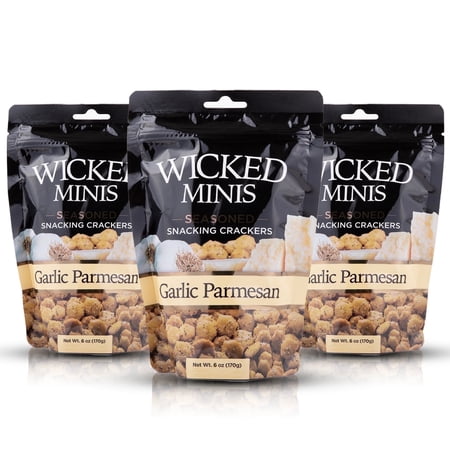 Wicked Minis Garlic Parmesan Soup & Oyster Crackers, 6oz (Pack of 3)