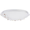 thumbnail image 2 of Stellar 3-Light Polished Chrome Flush Mount Light, 2 of 4
