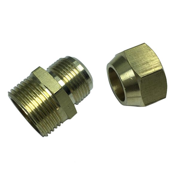 Accesorios De Plomería De Tuberías De Agua Rosca De 3/4 Pulg., Conexiones De Tuberías De Plomería De Conectores De Acoplamiento De Tuberías φ16mm Gloria Fontanería de conector recto