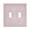 Light Pink, variant on Dailycode Light Switch Plate Covers 2 Gang Wall Plate Plastics Outlet Covers for Kitchen Home Office Decor Calamine Blue