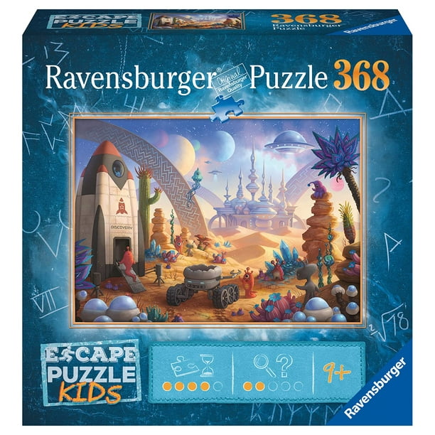 Rompecabezas Ravensburger Escape Kids Space Storm 368 piezas