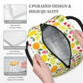 thumbnail image 3 of Salouo Avocado And Pineapple for Insulated Lunch Bag for Women/Men - Leakproof Cooler Tote Bag Organizer - Reusable Lunch Box for Office Picnic Hiking Beach-One Size, 3 of 6