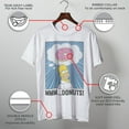thumbnail image 3 of Men's The Simpsons Homer Mmm Donuts Graphic Tee,, 3 of 10