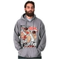 thumbnail image 4 of Street Fighter Rise and Grind Ryu Men Big & Tall Graphic Hoodie Brisco Brands 2X, 4 of 5