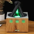 thumbnail image 4 of Aromatherapy Diffuser Humidifier, Quiet and Colorful 400ml Essential Oil Air Diffuser Campfire Ornament for Home Office, 4 of 7