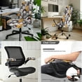 thumbnail image 2 of HELLHERO Cat Print Office Chair Cover Set, Anti Slip Computer Chair Cover with Armrest Covers, Office Desk Chairs Cushion Covers Set and Arm Slipcover, 2 of 6