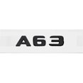 thumbnail image 1 of ZWP Car Rear Trunk Sticker Emblem ABS Tail Number Badge Decal Compatible With Mercedes Benz A63 A200 A220 A250 A260, 1 of 3