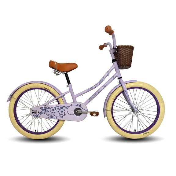 Bicicleta Infantil Maja Canasta Rodada 20 Morado BLACK PANTHER MAJA$URBANA