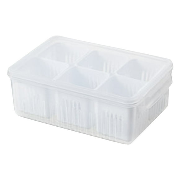 TIELUTT et Conservation Pratique des Oignons Verts avec Couvercle, Longs Contenants de Stockage Alimentaire Hermétiques pour Animaux de Compagnie, Organisateur de Stockage pour Cuisine