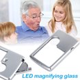 thumbnail image 2 of Loupe Lumineuse 6X Loupe de Lecture Portable avec Lumières LED, 2 of 8