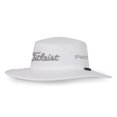 thumbnail image 1 of Sombrero de golf Titleist Tour Aussie blanco y gris con protección UV 50+ UPF, 1 of 5
