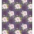 thumbnail image 3 of Ambesonne Natural Duvet Cover Set, Roses and Little Flowers, 2-Calking, Rose and Pale Eggplant, 3 of 3