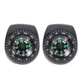 thumbnail image 1 of AMERTEER 2 PCS Detachable Compass Waterproof Portable Compass Camping Compass Survival Tools for Watch, 1 of 6