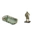 thumbnail image 1 of Bandeja de almacenamiento,Bandeja rectangular para servir,bandeja para postres y frutas de cocina,Figura de escritorio,Estatua de, 1 of 8