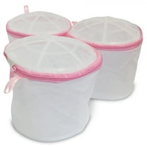 NAMZI 3-Pack of Premium Bra Wash Bags for Delicates - Double-Wall Protection Laundry Bags are Best for Protecting Delicates, Lingerie, and Socks