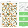 thumbnail image 6 of Fruit Orange Summer Kitchen Towels Dish Towels, 18x26 Inch Farmhouse Flowers Decoration Hand Towels Set of 2, 6 of 6