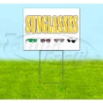 thumbnail image 1 of Sunglasses (18" x 24") Yard Sign, Includes Metal Step Stake, 1 of 6