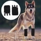 thumbnail image 5 of par de patas de perro envueltas en soporte de compresión de patas delanteras con tira de metal y cinta reflectora de seguridad, 5 of 5