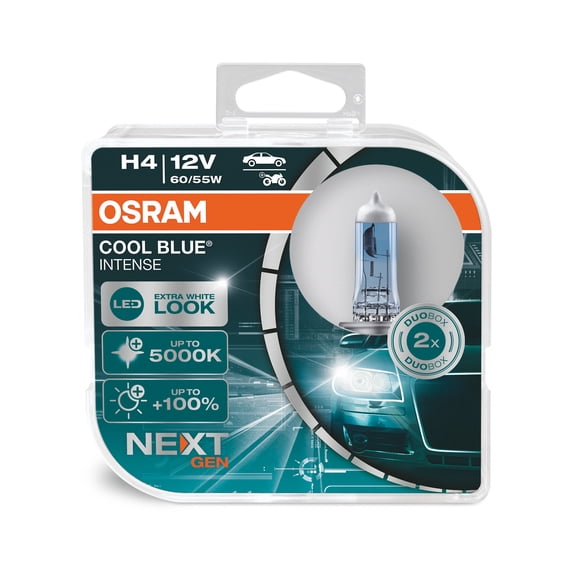 FOCO H4 COOL BLUE INTENSE OSRAM HALOGENO