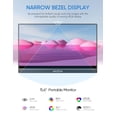 thumbnail image 3 of Monitor portátil ARZOPA A1 15.6 pulgadas FHD 1080P IPS USB C/HDMI, 3 of 7