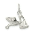 thumbnail image 1 of Sterling Silver STORK W/ BABY CHARM, 1 of 3