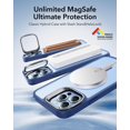 thumbnail image 2 of Funda de teléfono ESR para iPhone 13 Pro Max con MagSafe Clear Blue, 2 of 8