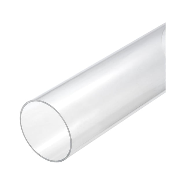 Unique Bargains Tube Rond Rigide Transparent en Acrylique 56mm ID 60mm OD 10 Pieds pour Lampes et Lanternes, Système de Refroidissement par Eau