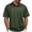 616#Army Green, variant on Men's Classic Cotton Pique Polo Shirt Moisture Wicking Breathable Collared Golf Work Casual Top with Convenient Pocket Army Green L