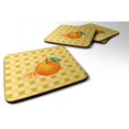 thumbnail image 1 of "Treasures Oranges and Sl on Basketweave Decorative coasters, 3.5, Multicolor" Caroline's Treasures BB7239FC, 1 of 1