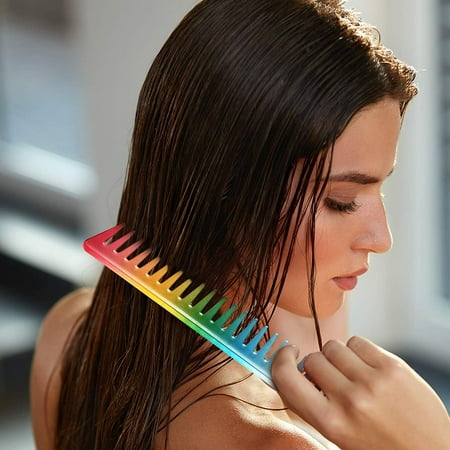 6 Pieces Rainbow Hair Comb Hair Cutting Comb Salon Hair Comb Rainbow Rat Tail  Comb Portable Hair Cutting Comb Teasing Comb for Various Hair Types for  Valentine's Day Present | Walmart Canada