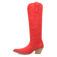 thumbnail image 2 of Dingo Women's Thunder Road Tall Western Boot Snip Toe Red 8 M  US, 2 of 2