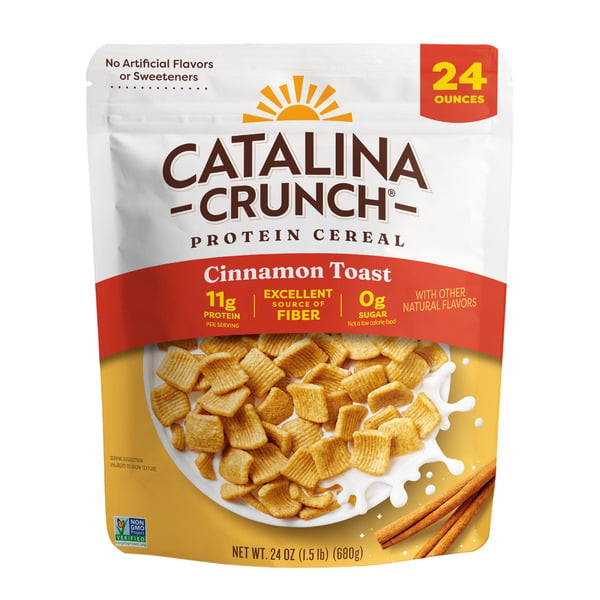 thumbnail image 5 of 2 PACK | Catalina Crunch Keto Friendly Cinnamon Toast Cereal, 24 oz Each, 5 of 5