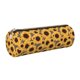 thumbnail image 1 of Disketp Artistic Zebra Print Sunflower Estuche Organizador de Lápices de Cuero, Estuche de Oficina con Cremallera para Bolígrafo y Lápiz, 1 of 6