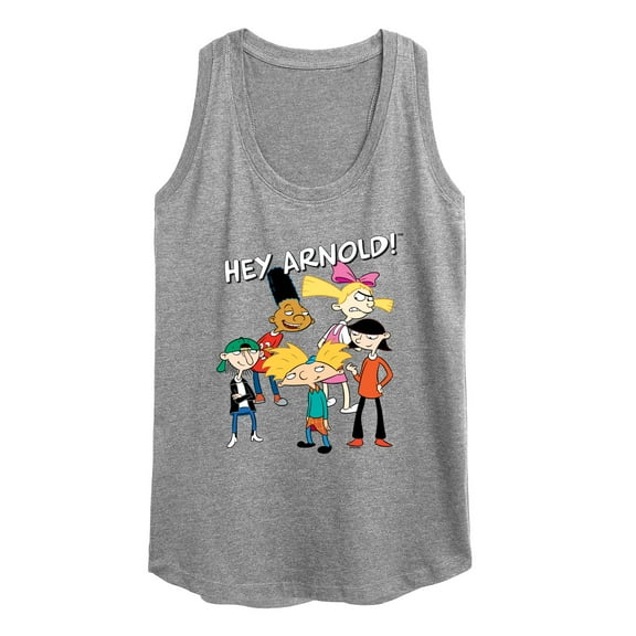 Hey Arnold! - Group Shot - Women's Racerback Tank Top