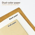 thumbnail image 3 of RILIHO Refillable Leather Journal 144 Pages - Travelers Notebook With Unlined Pages Inserts and Zipper Pocket - 8"x4.8" Genuine Travel Journal Diary for Artist, Blue, 3 of 6
