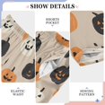 thumbnail image 6 of FORMRS Boys Pajama Pants with Pockets Size 11-12Y Kids Lounge Sleep Bottoms, Beige Halloween Pumpkin, 6 of 8