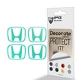 thumbnail image 5 of IPG Compatible with Civic Accord CRV VTEC Si Logo Center Cap Overlay Wheel Tire Decals Inner or Outer Stickers (Center Cap:2.25") (4 Units) (Inner Logo, Blue Coral), 5 of 6
