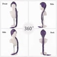 thumbnail image 2 of Demon Hunters Costume Wigs Cosplay for Kids, Rumi Costume Wigs Purple Braids Wig Halloween Cosplay Props, Anime Cosplay Wigz, 2 of 5
