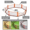 thumbnail image 4 of GoSports Gagagon 10 ft Gaga Ball Pit - Portable Indoor/Outdoor Game Set - Includes 2 Balls and Carrying Case, 4 of 7