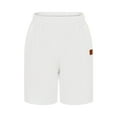 thumbnail image 2 of Yaoyar Men Casual Fashion Loose Summer Comfortable Pocket Drawstring Elastic-Waist Shorts Half Shorts Pants Classic Fit Stretch Flat Front Shorts, 2 of 7