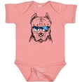 thumbnail image 3 of Inktastic Pitbull Sketch Portrait with Sunglasses Boys or Girls Baby Bodysuit, 3 of 5