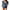 Blue, variant on Sociala Warpped V Neck 1 Piece Swimwear for Maternity Ribbed Ruffle Sleeve Swimsuit