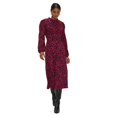 thumbnail image 1 of Dorothy Perkins - Vestido Midi Estampado de Leopardo para Mujer (Rosa), 1 of 4