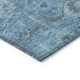 thumbnail image 4 of Addison Rugs Chantille Indoor/Outdoor Traditional Oriental Blue Washable Rectangle Rug, 8' x 10', 4 of 5