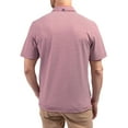 thumbnail image 2 of Men's Cutter & Buck  Crimson Washington State Cougars Virtue Eco Pique Stripe Recycled DryTec Polo, 2 of 2