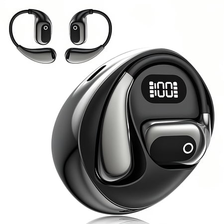 OWS AI Translator Earbuds: Real-Time 3-in-1 Translation for 156 Languages, Bluetooth 5.1 Open Ear Headphones for Travel, Business & Learning