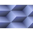 thumbnail image 1 of Ahgly Company Machine Washable Indoor Rectangle Transitional Sky Blue Area Rugs, 7' x 10', 1 of 7