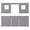 Gray, variant on EastVita Heavy Duty Carport Sidewalls - 220g Pe Fabric Fits 10' X 20' 13' X 20' Frames - Gray (Cover Only Frame Not Included)